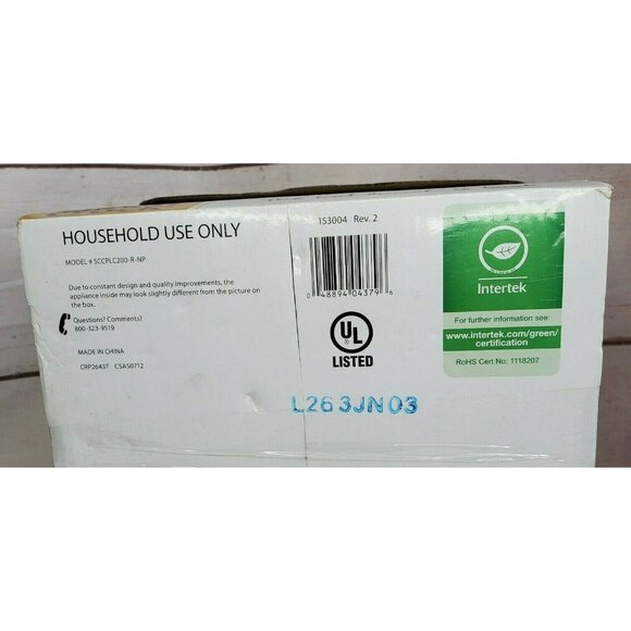 Compact Lunch Crock Pot Slow Cooker 20-Ounce Food Warmer - Portable Red Mini - Picture 7 of 12